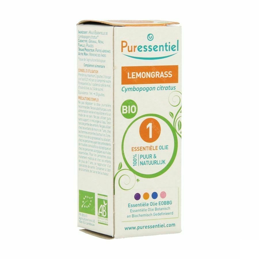 Puressentiel Eo Lemongrass Bio 10ml