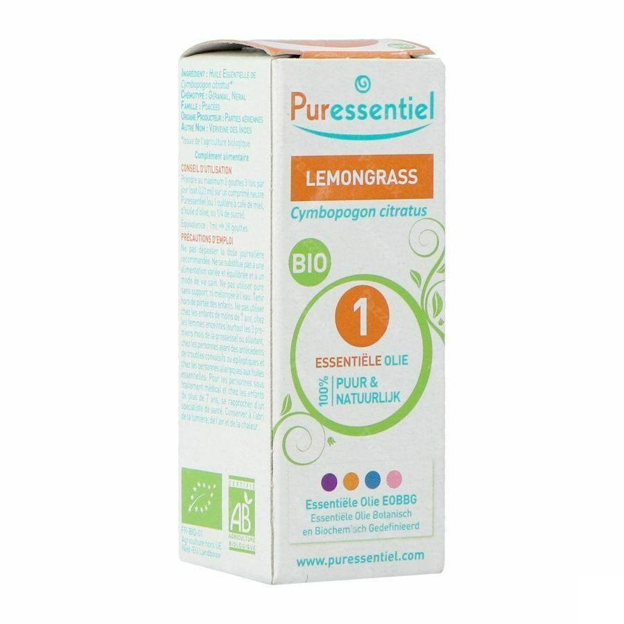 Puressentiel Eo Lemongrass Bio 10ml