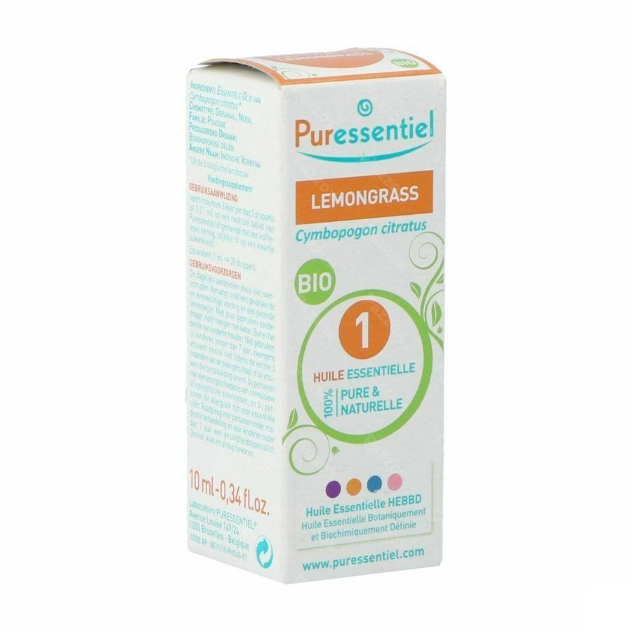 Puressentiel Eo Lemongrass Bio 10ml