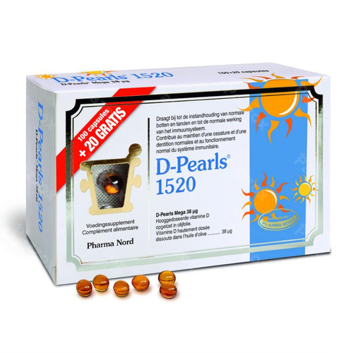 D-Pearls 1520 Caps 100+20 Promo