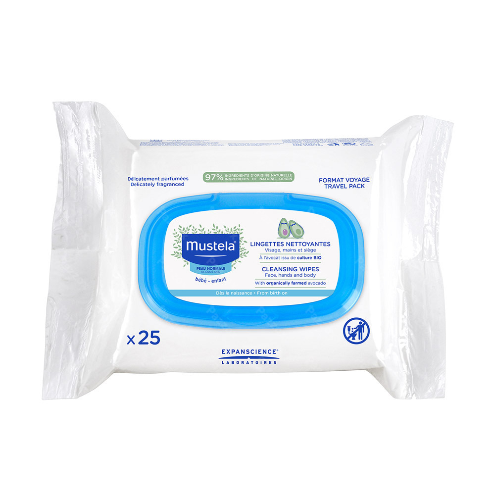 Mustela Reinigende Doekjes 25