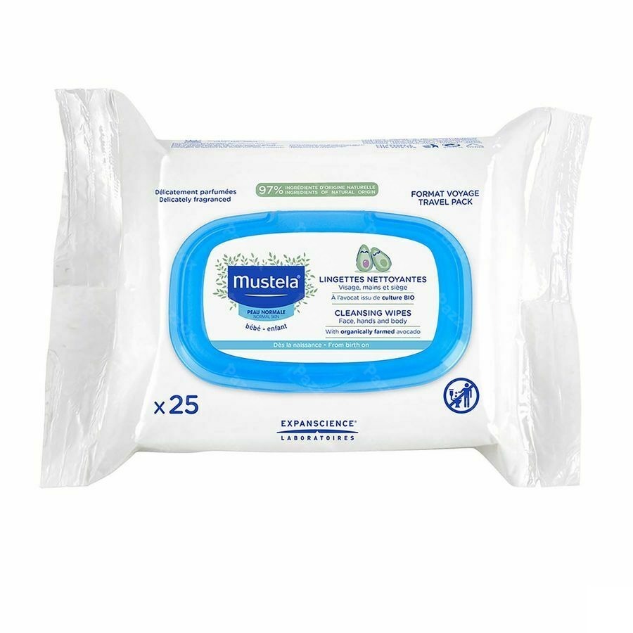 Mustela Reinigende Doekjes 25