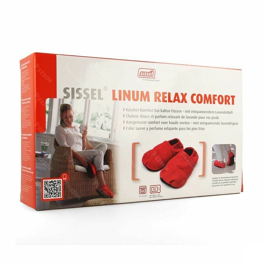 Sissel Linum Relax Comf.warmtepant.lijnz.41-45rood