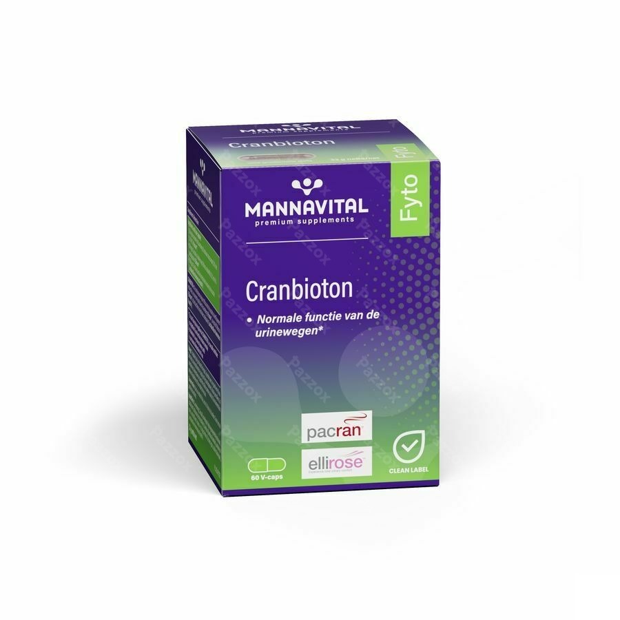 Mannavital Cranbioton V-caps 60