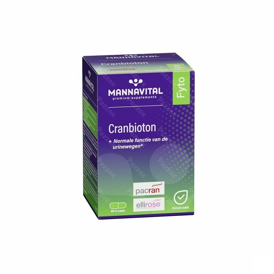 Mannavital Cranbioton V-caps 60