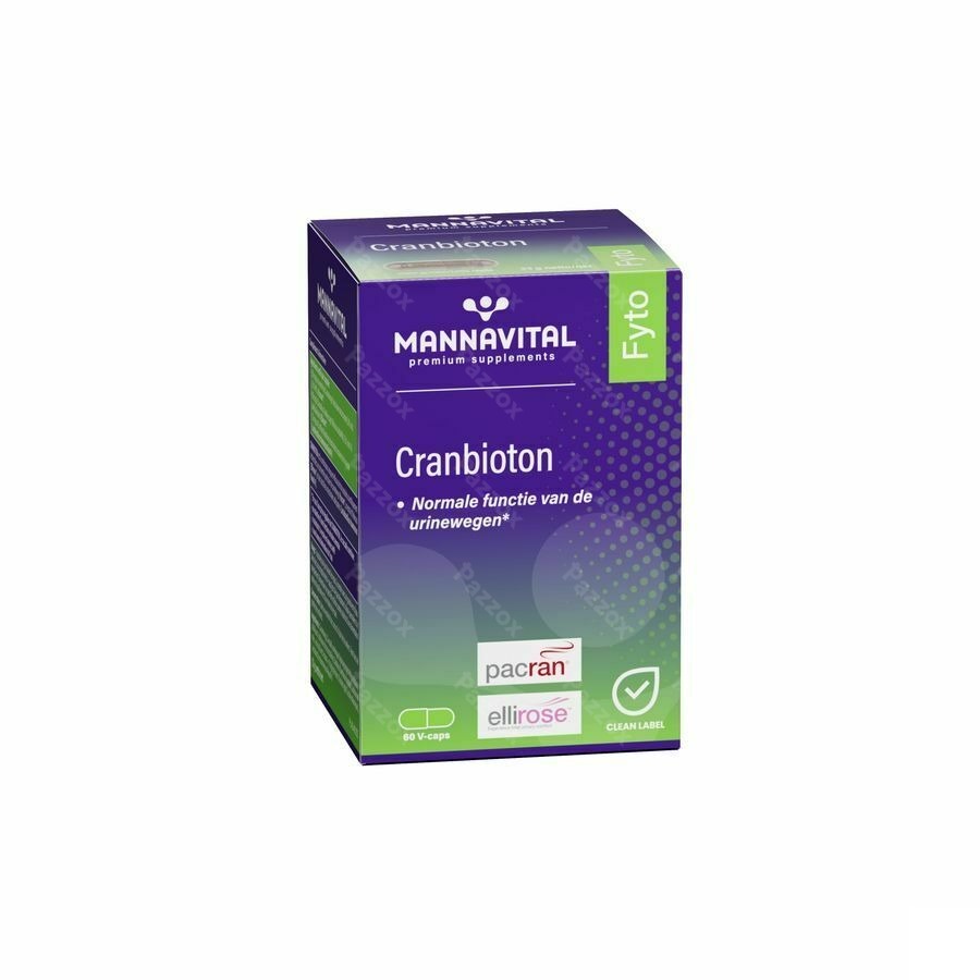 Mannavital Cranbioton V-caps 60