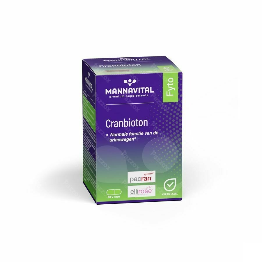 Mannavital Cranbioton V-caps 60