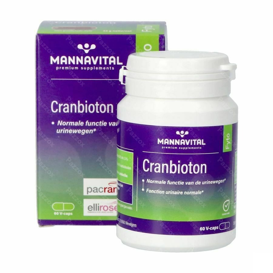 Mannavital Cranbioton V-caps 60
