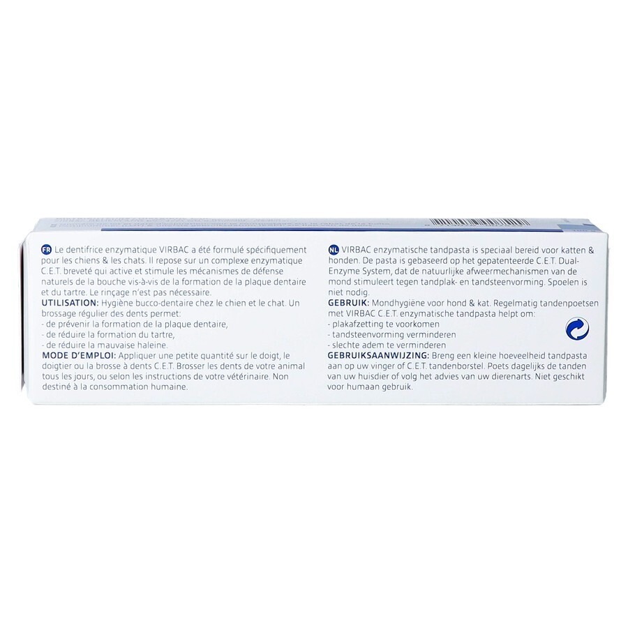 Virbac Tandpasta Enzymatisch Leversmaak Tube 100g