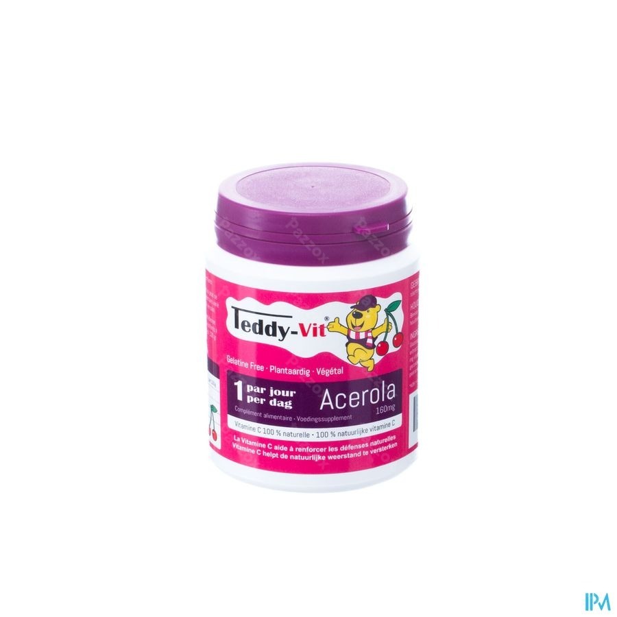 Teddy-Vit Acerola 160mg 50 Beertjes
