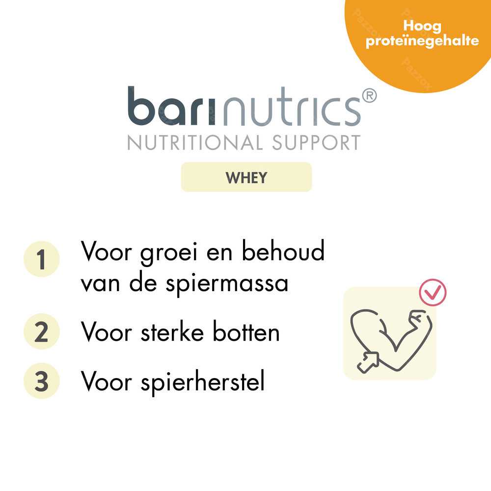 BariNutrics Whey Natuur 21 Porties