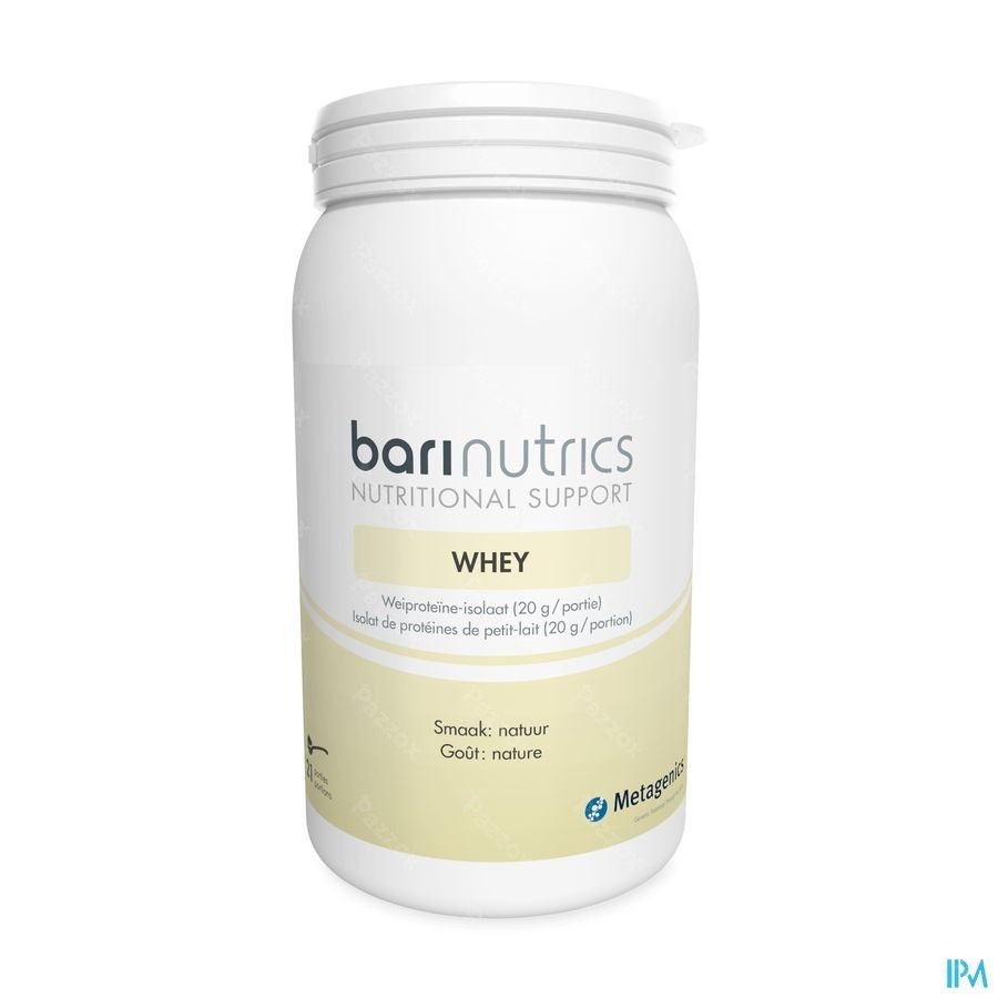 BariNutrics Whey Natuur 21 Porties