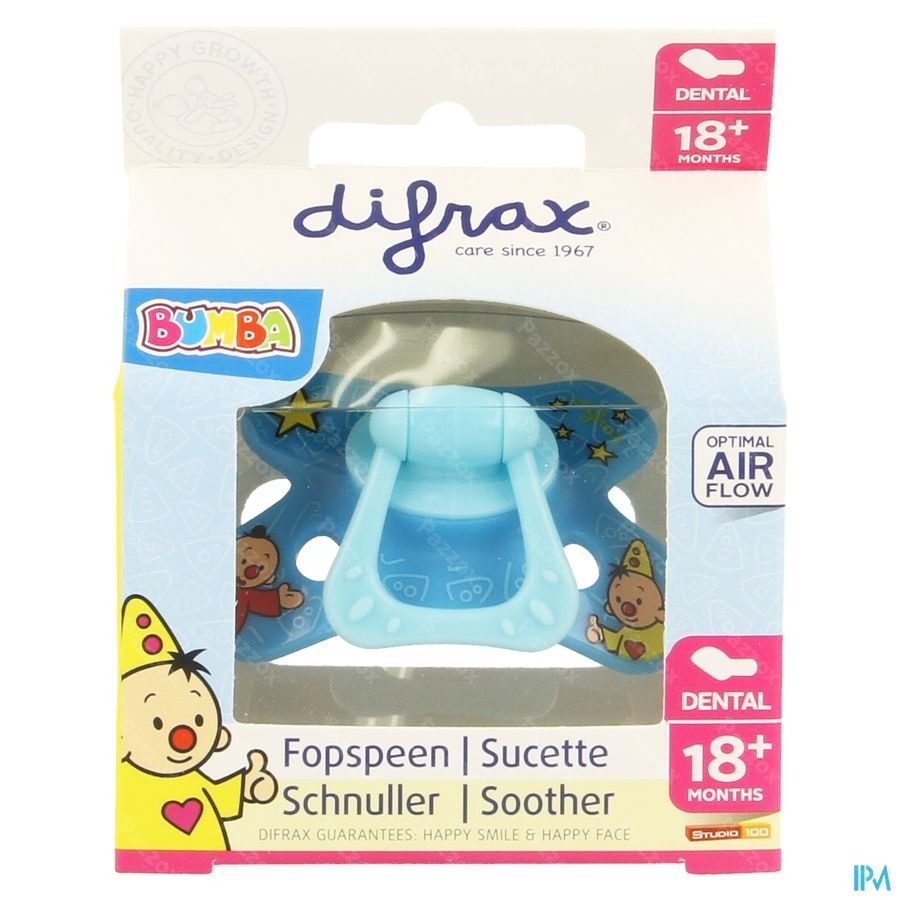 Difrax Fopspeen Dental +18m Bumba