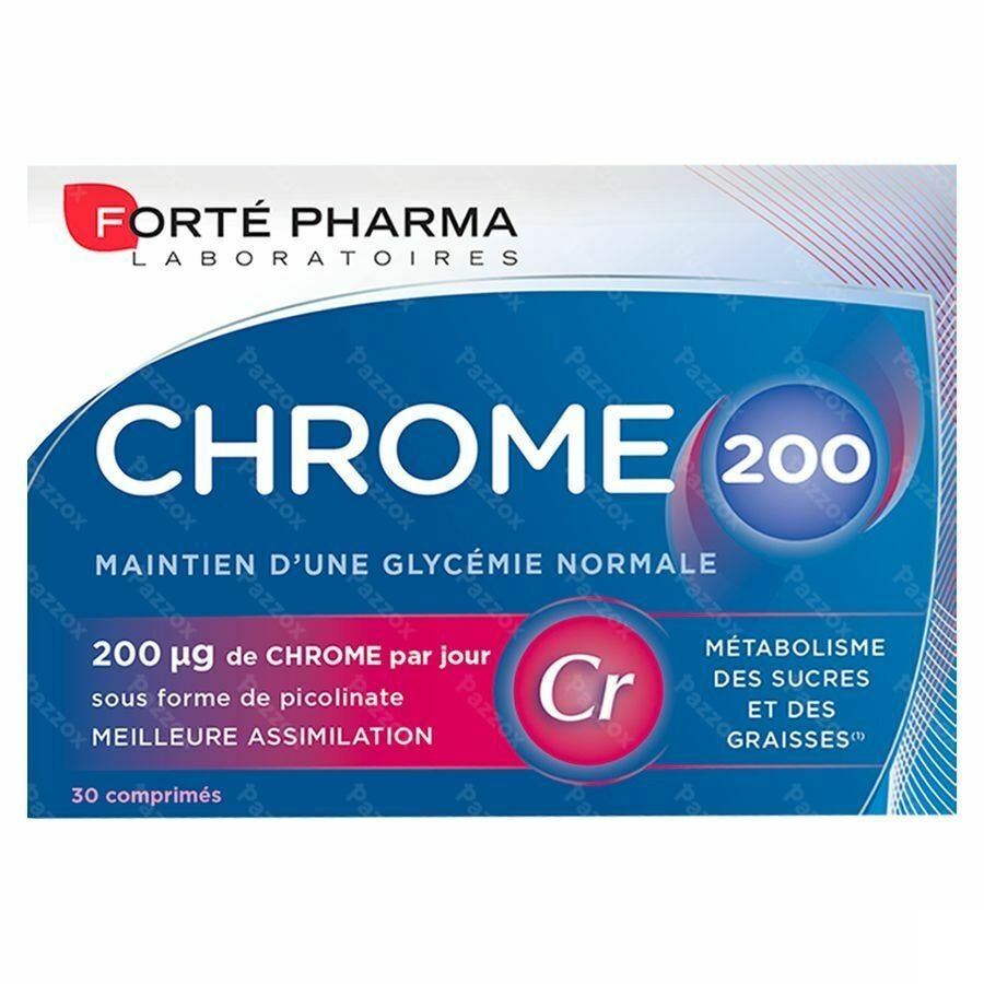 Forté Pharma Chroom 100 30 Tabletten