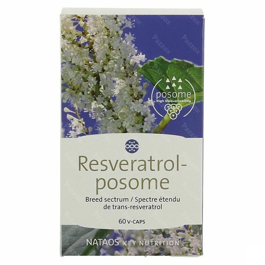 Nataos Key Nutrition Resveratrol-posome 60 Capsules