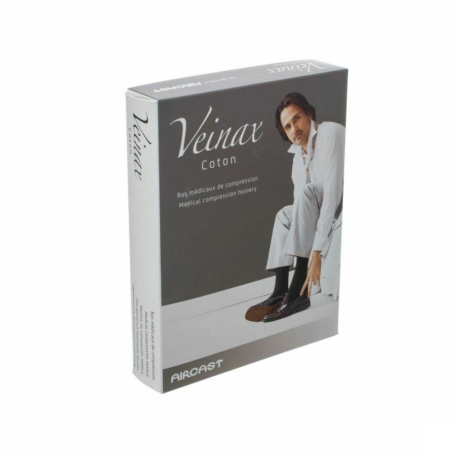 Veinax Kous Katoen Man 2 Lang Donkerblauw Maat 5