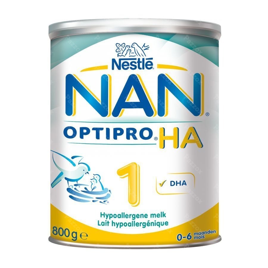 Nestlé Nan Optipro Ha 1 Hypoallergene Zuigelingenmelk Baby 0 Tot 6 Maanden 800g