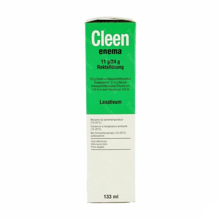 Cleen Enema 11g/24g Opl Rectaal Gebruik Fl 133ml