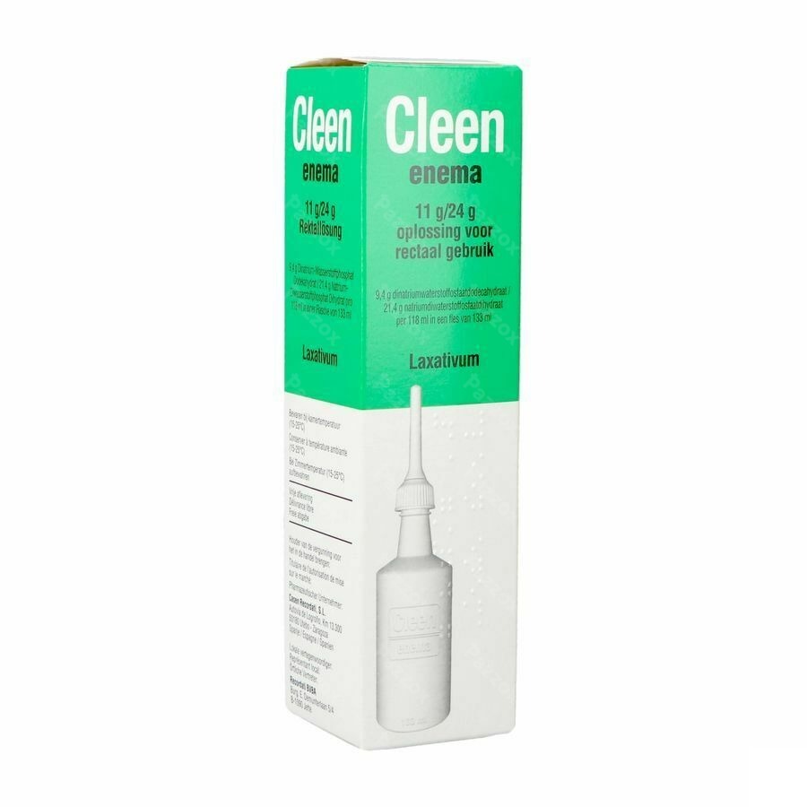 Cleen Enema 11g/24g Opl Rectaal Gebruik Fl 133ml