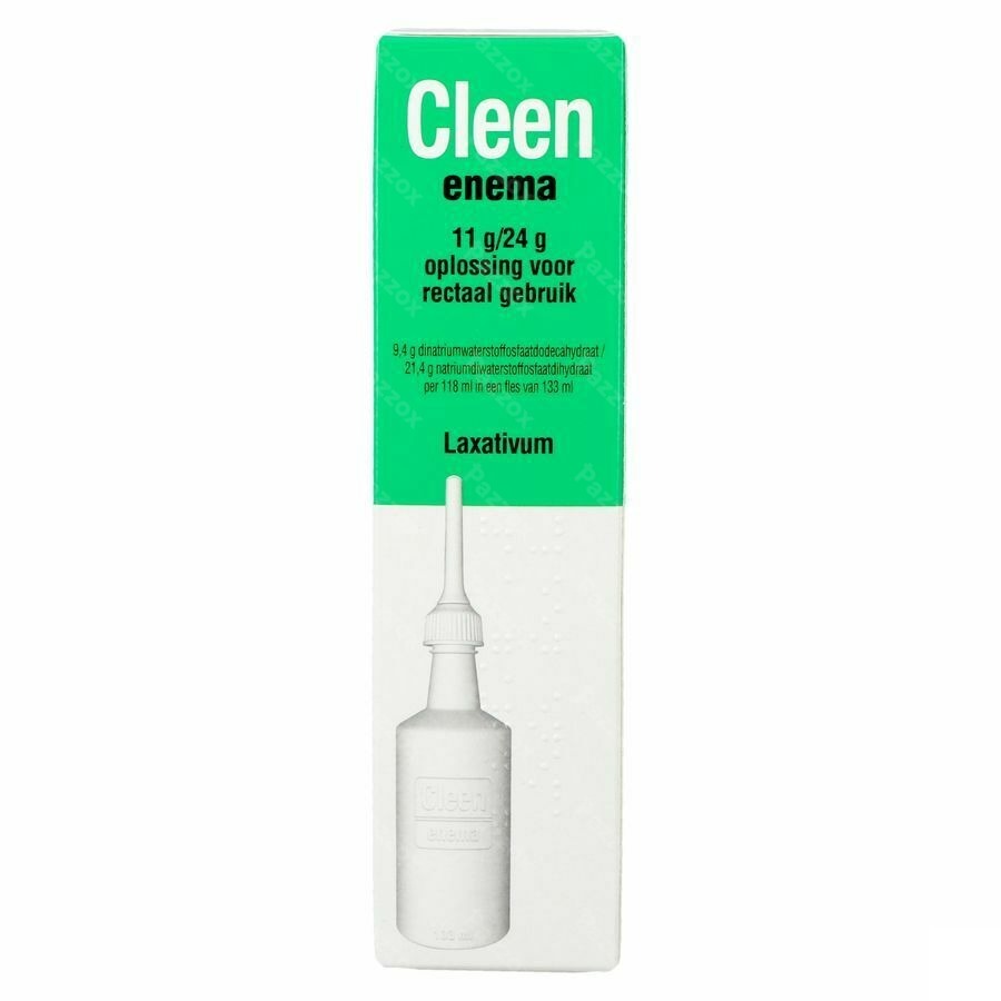 Cleen Enema 11g/24g Opl Rectaal Gebruik Fl 133ml