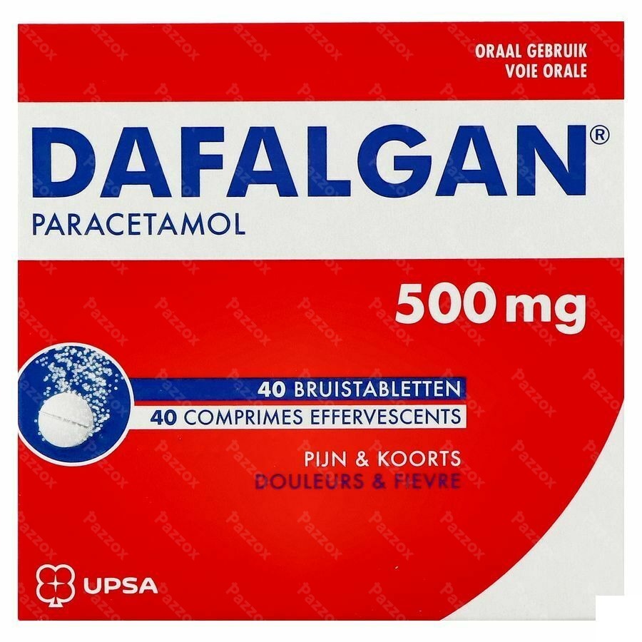 Dafalgan 500mg 40 Bruistabletten