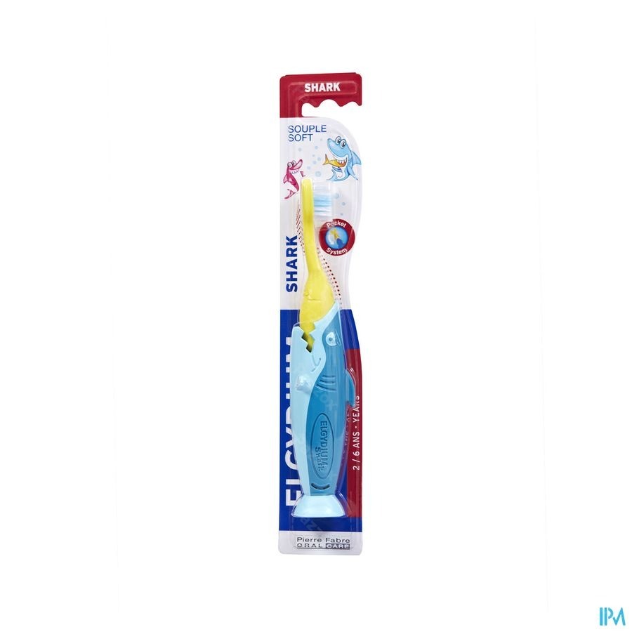Elgydium Tandenborstel Kind 2-6j Shark