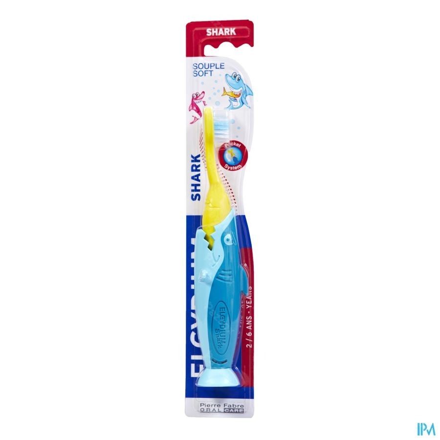 Elgydium Tandenborstel Kind 2-6j Shark