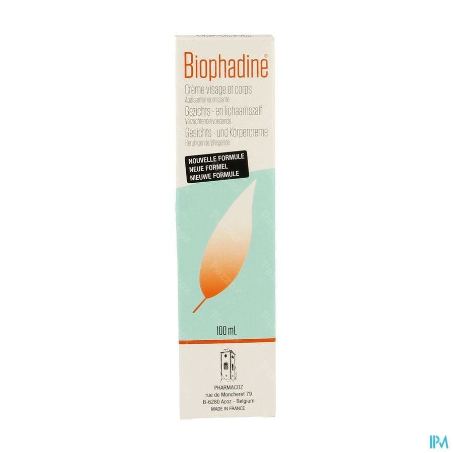 Biophadine Hydraterende Crème 100ml