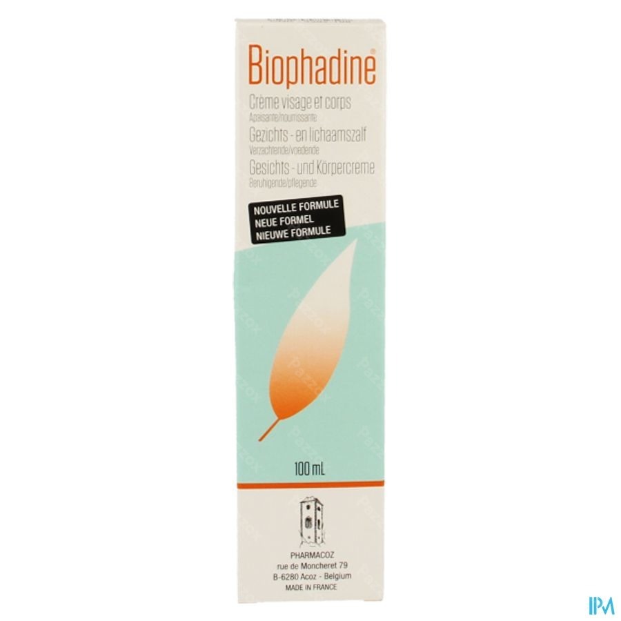 Biophadine Hydraterende Crème 100ml