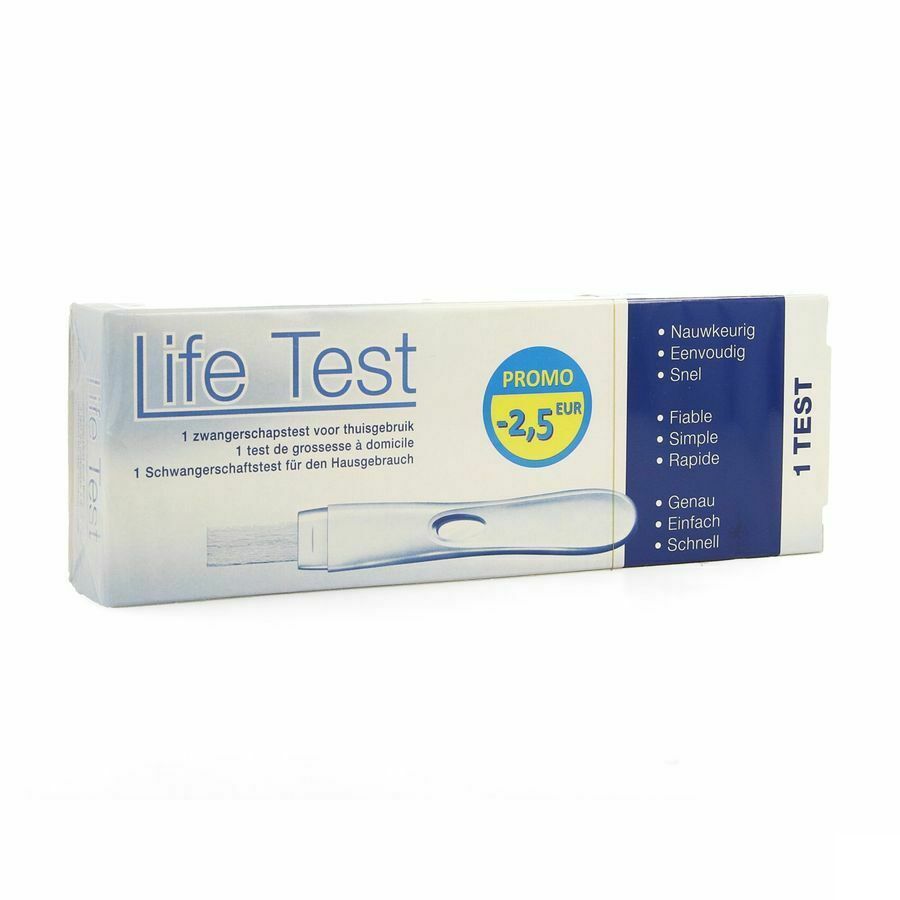 Life Test® Zwangerschapstest Stick 1 -2,5€ Promo