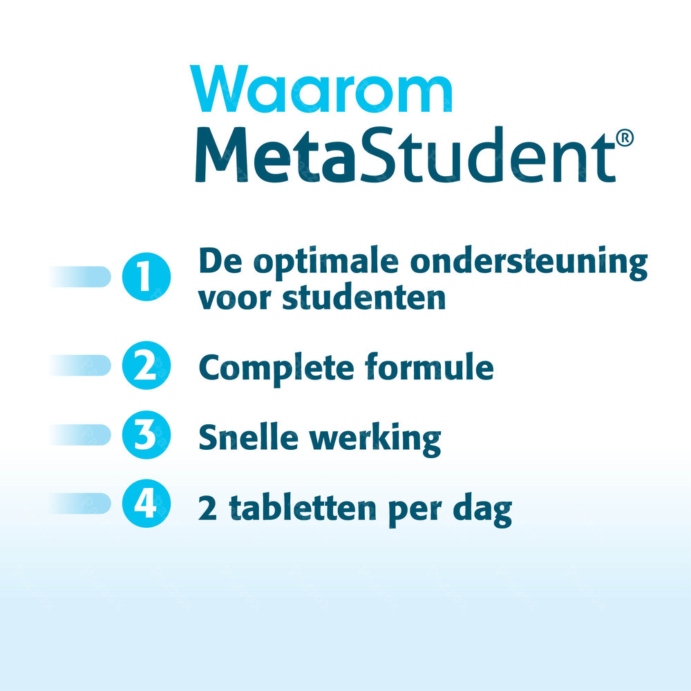 Metagenics MetaStudent Multivitamine 60 Tabletten