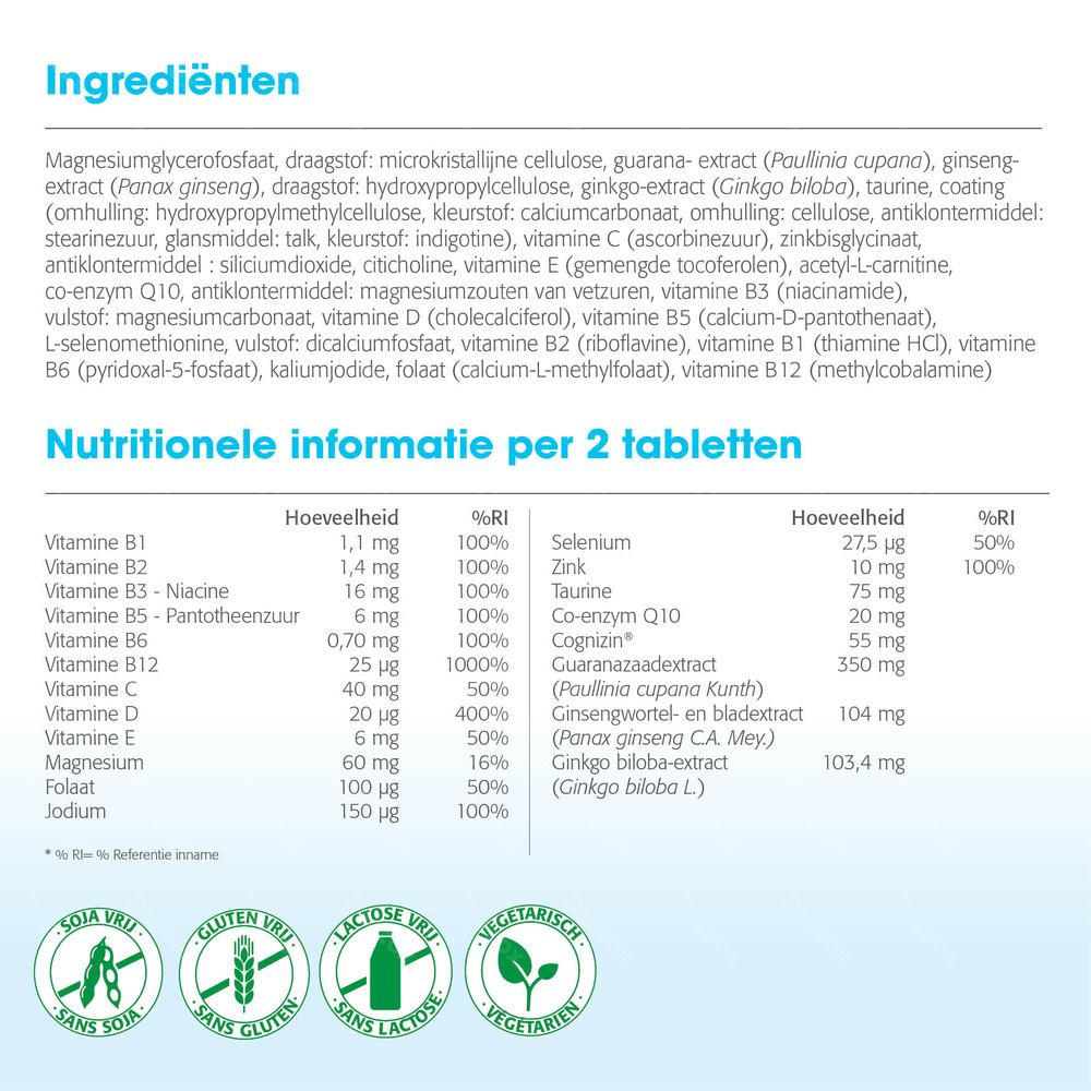 Metagenics MetaStudent Multivitamine 60 Tabletten