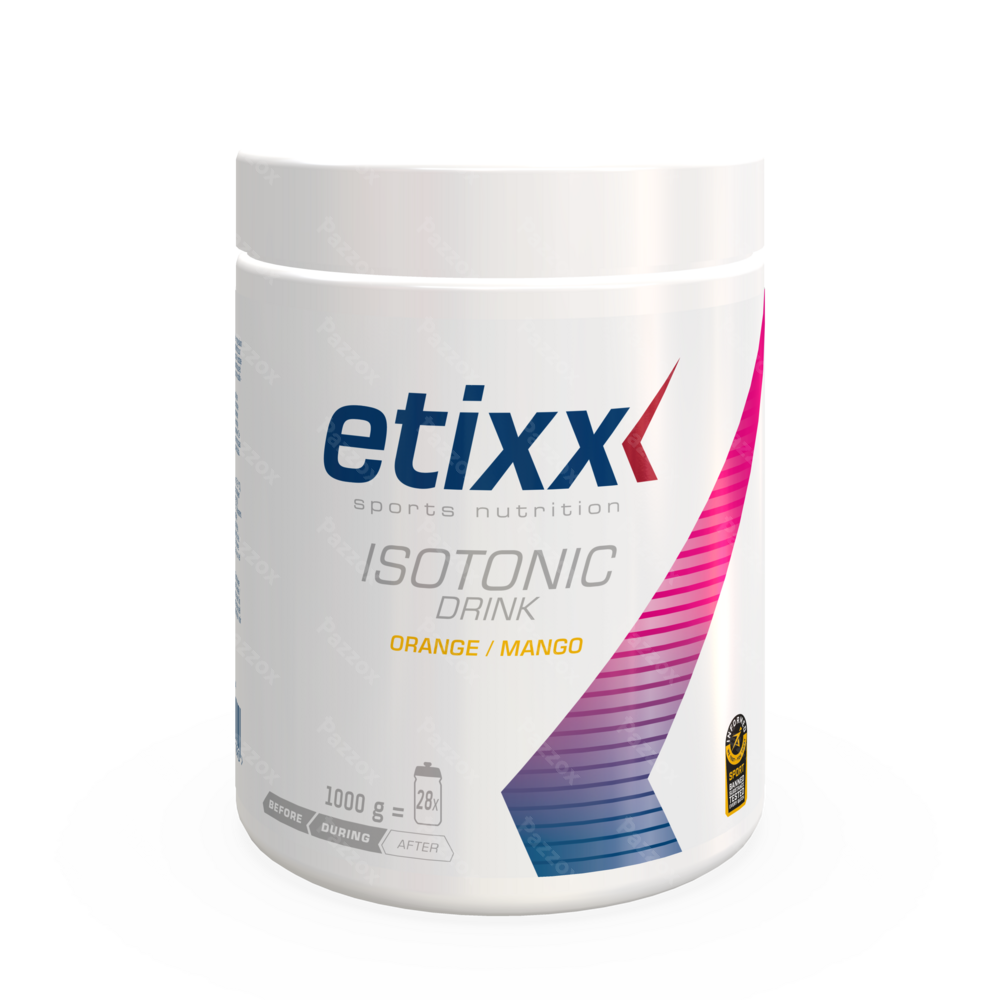 Etixx Isotone Sportdrank Orange-mango 1000g