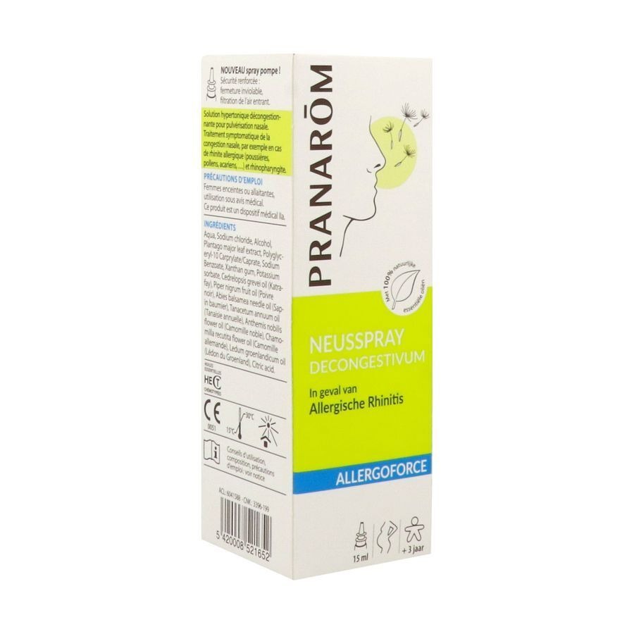 Pranarom Allergoforce Neusspray Nf 15ml