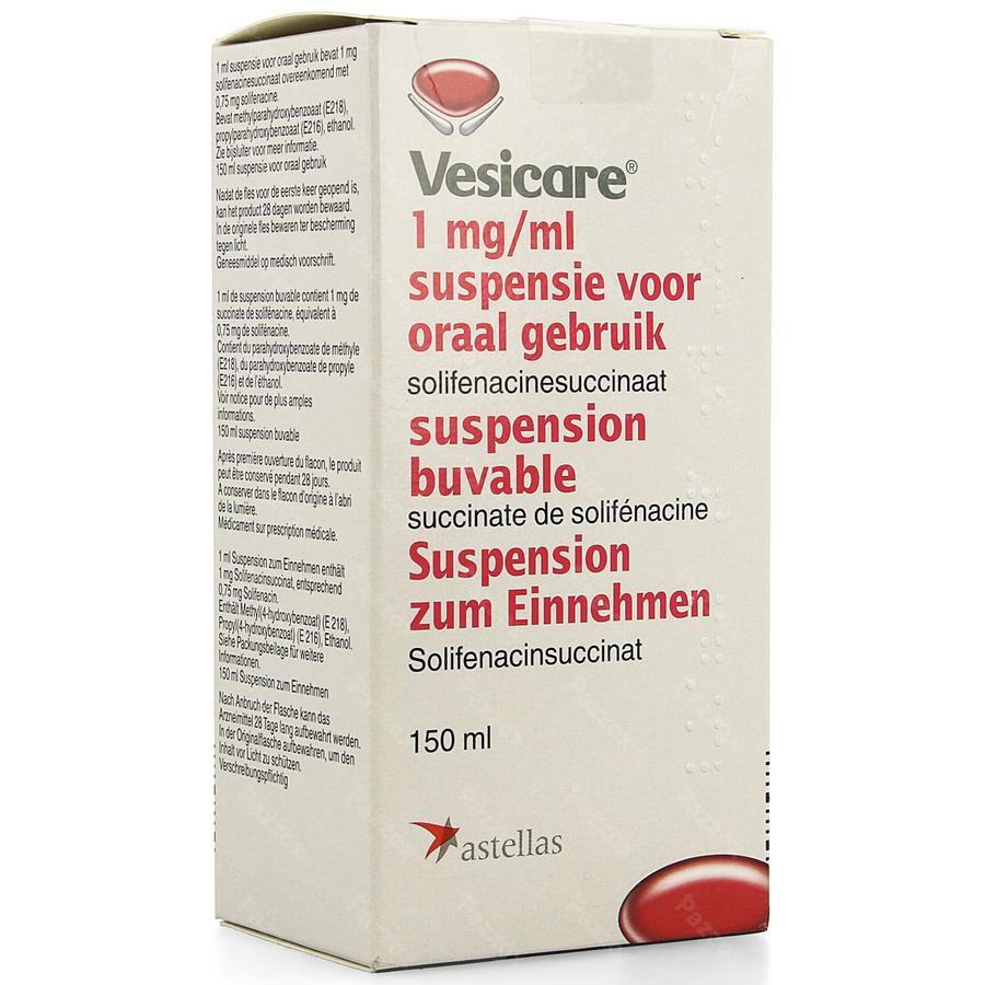 Vesicare 1mg/ml Orale Susp 150ml