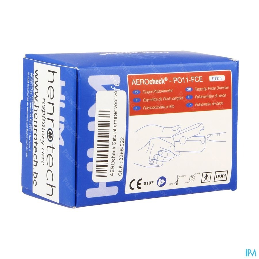 Aerocheck Saturatiemeter Volw Hp011-fce Henrotech