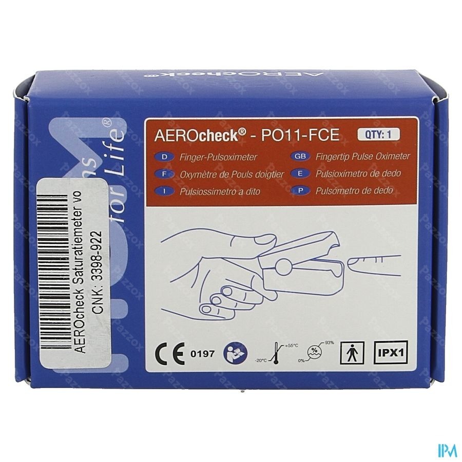 Aerocheck Saturatiemeter Volw Hp011-fce Henrotech