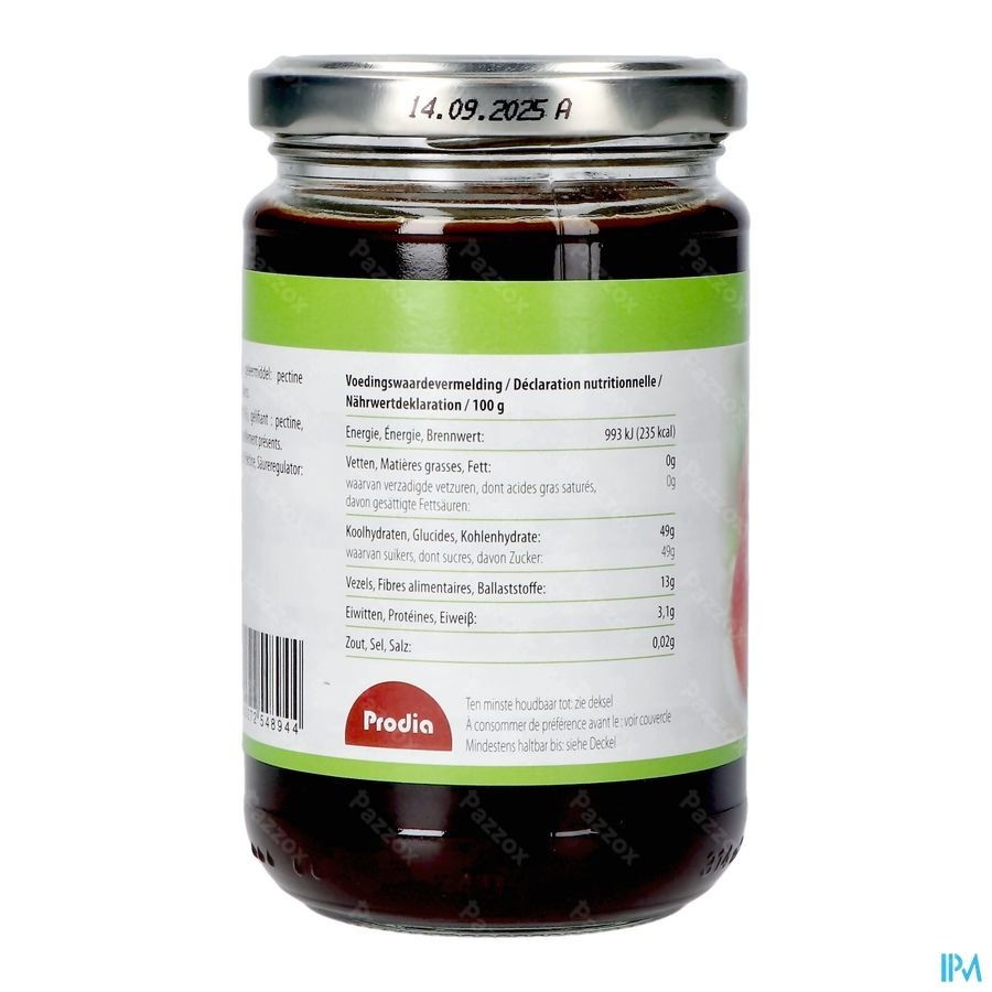 Prodia Broodbeleg Appel-peer 320g 4894 Revogan
