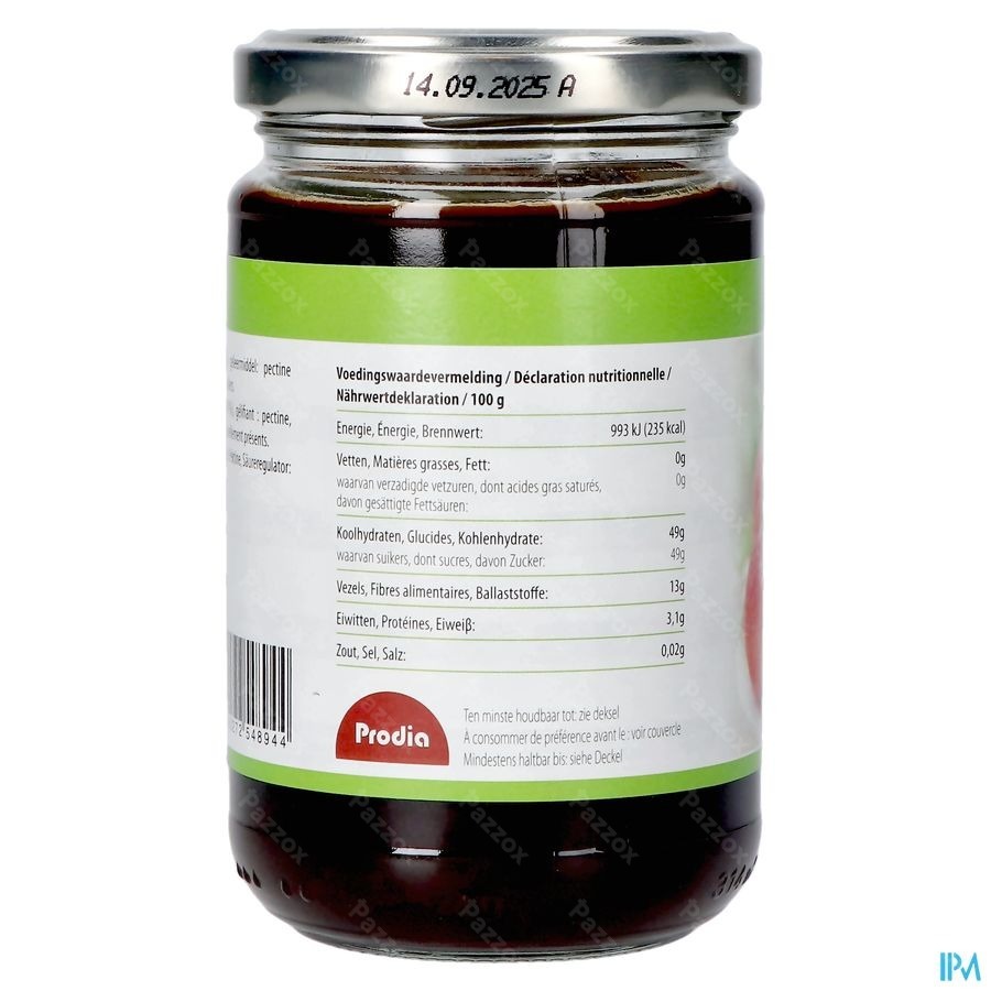 Prodia Broodbeleg Appel-peer 320g 4894 Revogan