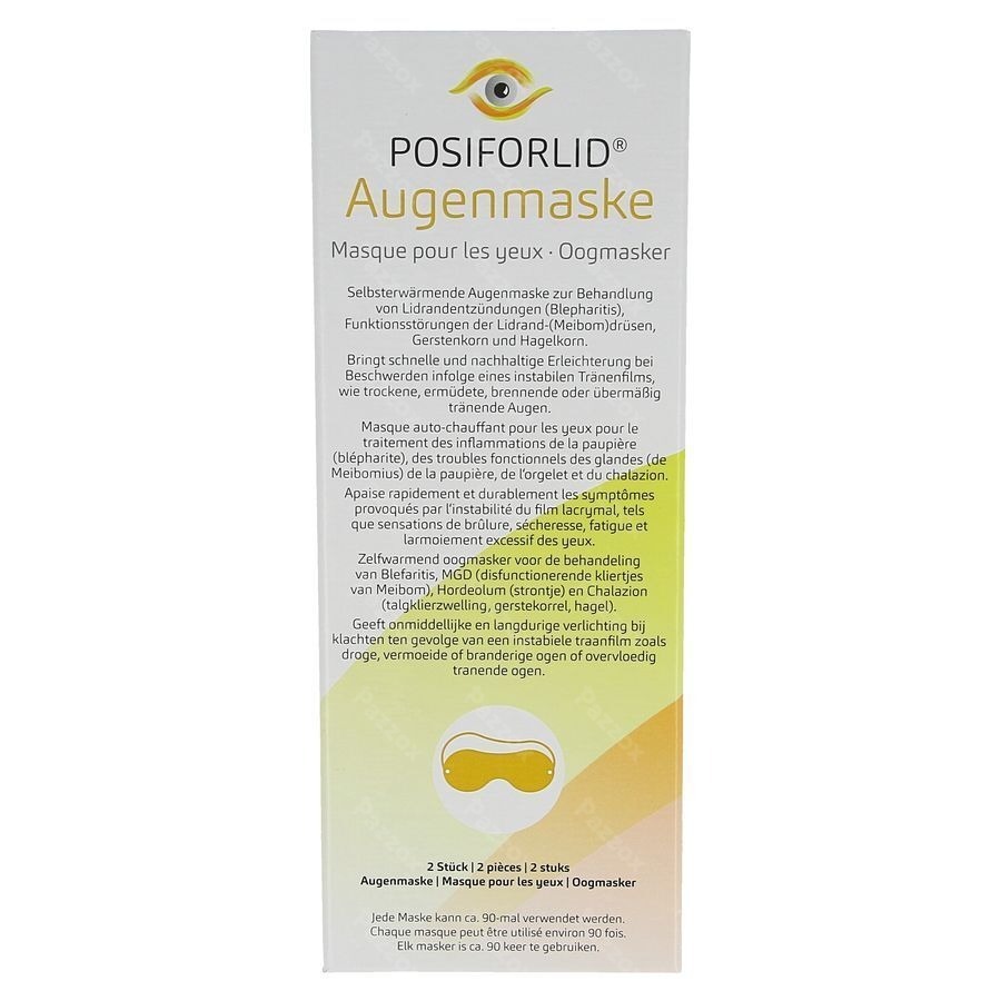 Posiforlid Oogmasker 2 Stuks