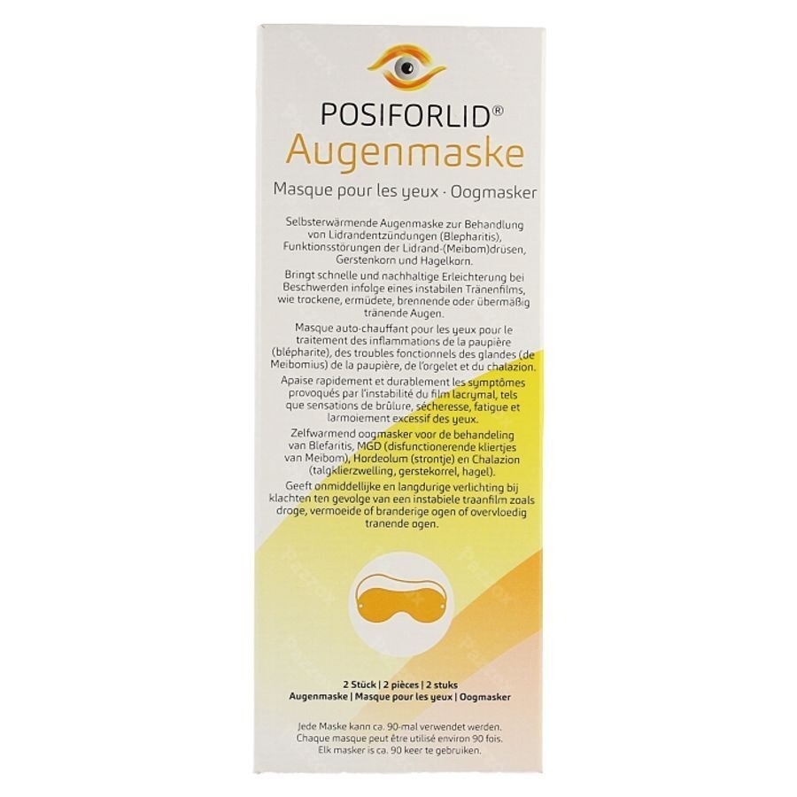 Posiforlid Oogmasker 2 Stuks