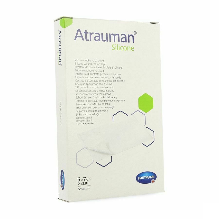 Atrauman Silicone 5x7cm 5 P/s