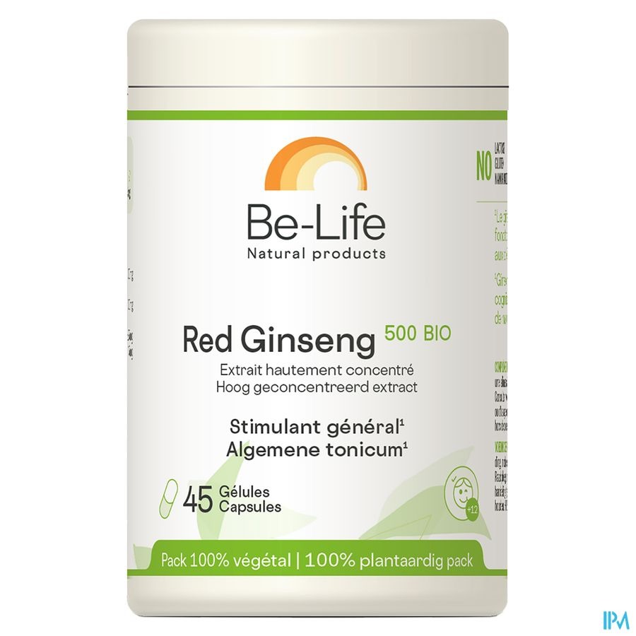 Be-Life Red Ginseng 500 45 Capsules