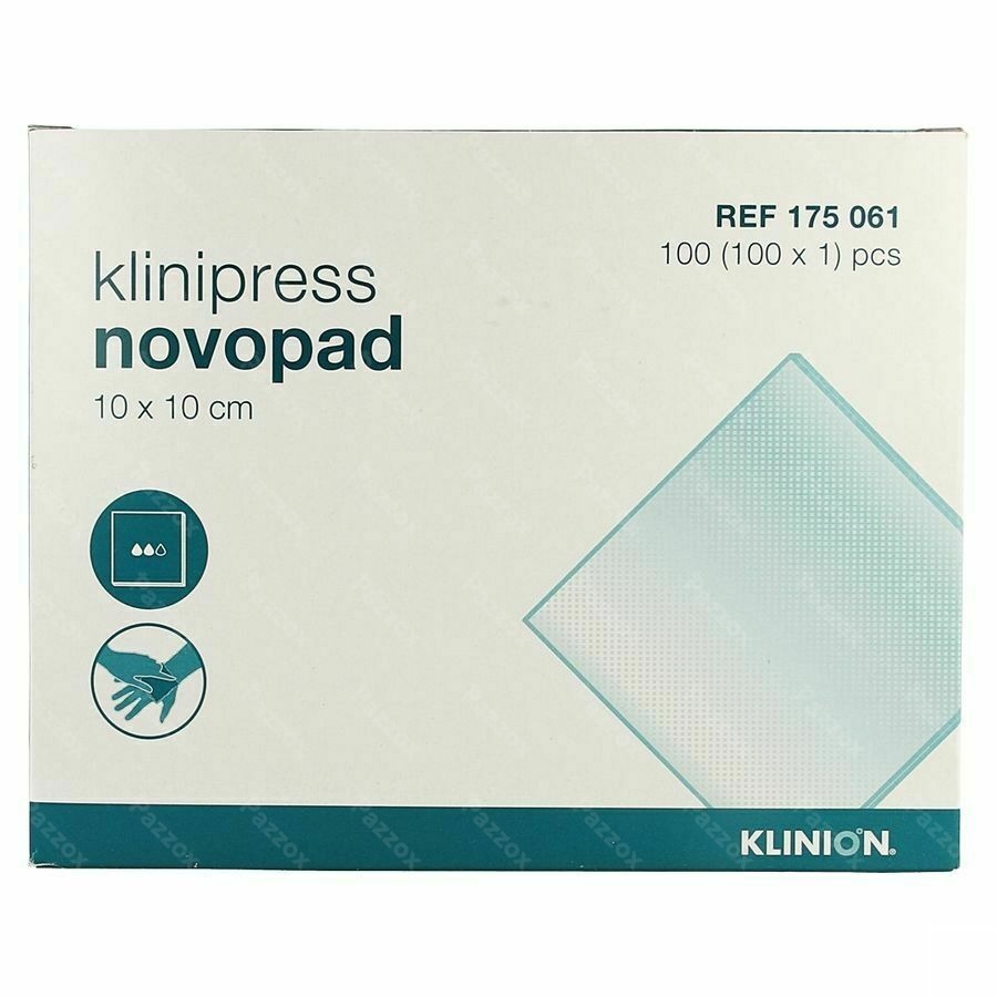 Klinion Novopad 10 X 10cm 100 X 1 175061