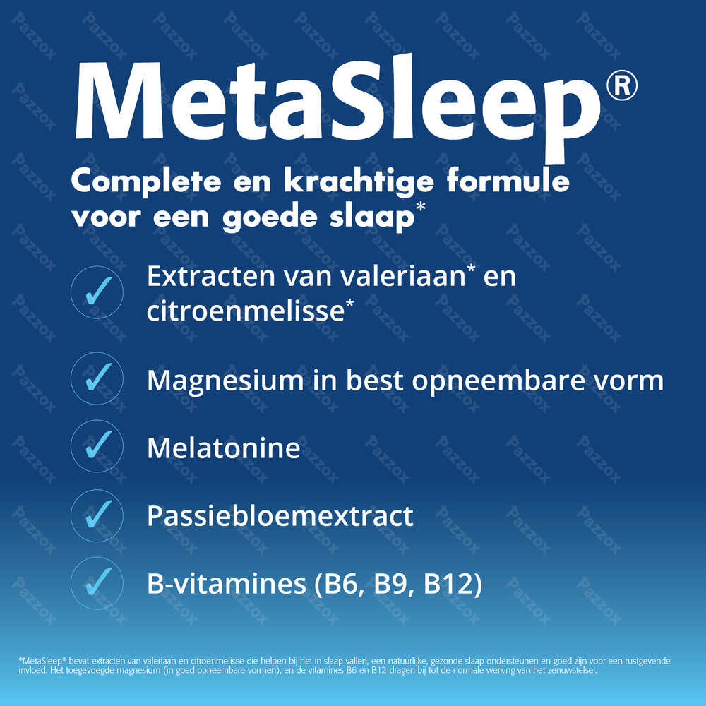 Metagenics Metasleep 30 Tabletten 