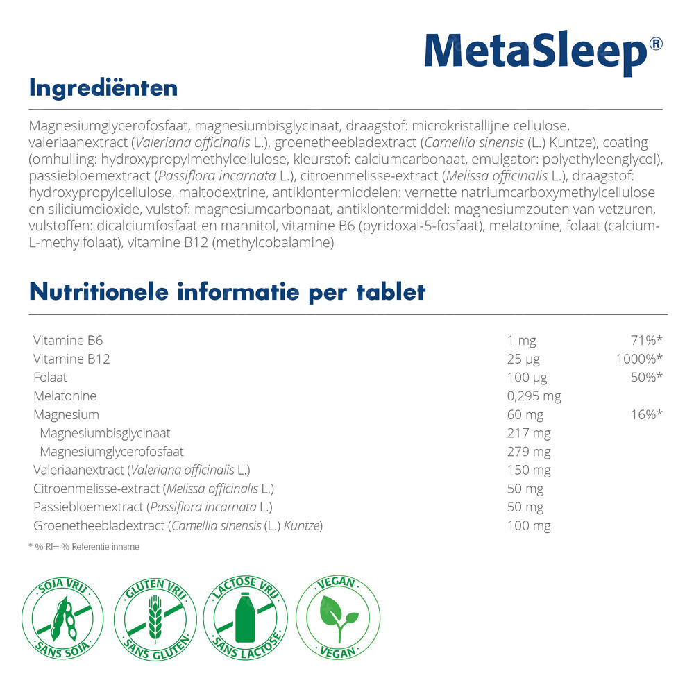 Metagenics Metasleep 30 Tabletten 