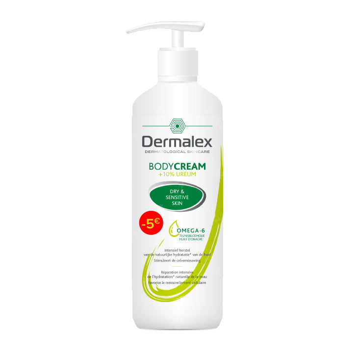 Dermalex Bodycreme 10% Ureum Nf 500ml Promo -5 Euro