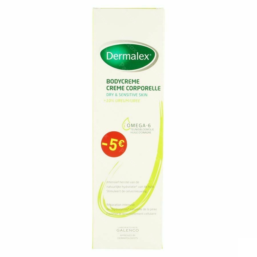 Dermalex Bodycreme 10% Ureum Nf 500ml Promo -5 Euro