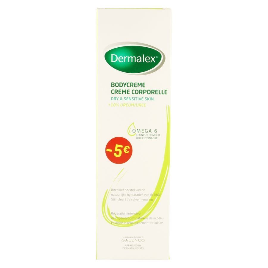Dermalex Bodycreme 10% Ureum Nf 500ml Promo -5 Euro