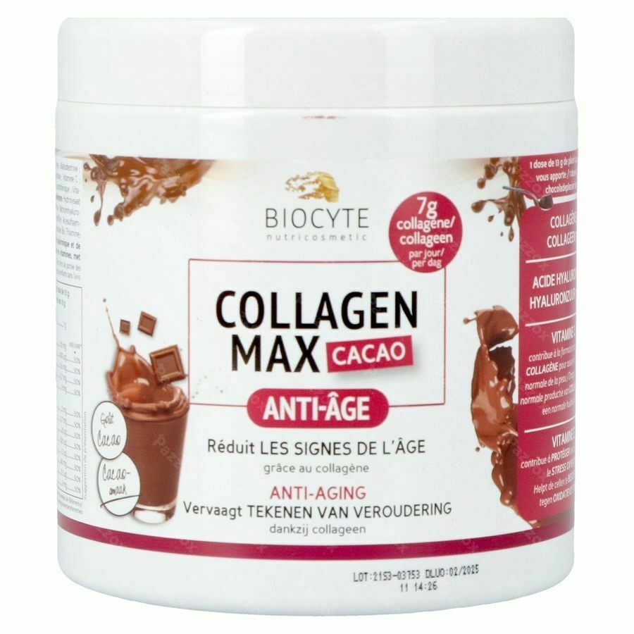 Biocyte Collagen Max Cacao Poeder 260gr